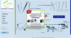 Desktop Screenshot of datamediccolombia.com